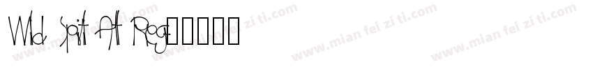 Wild Spirit Alt Reg字体转换